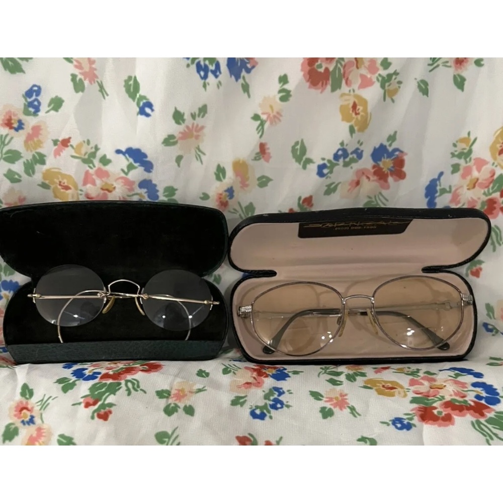 Glasses frame reading glasses